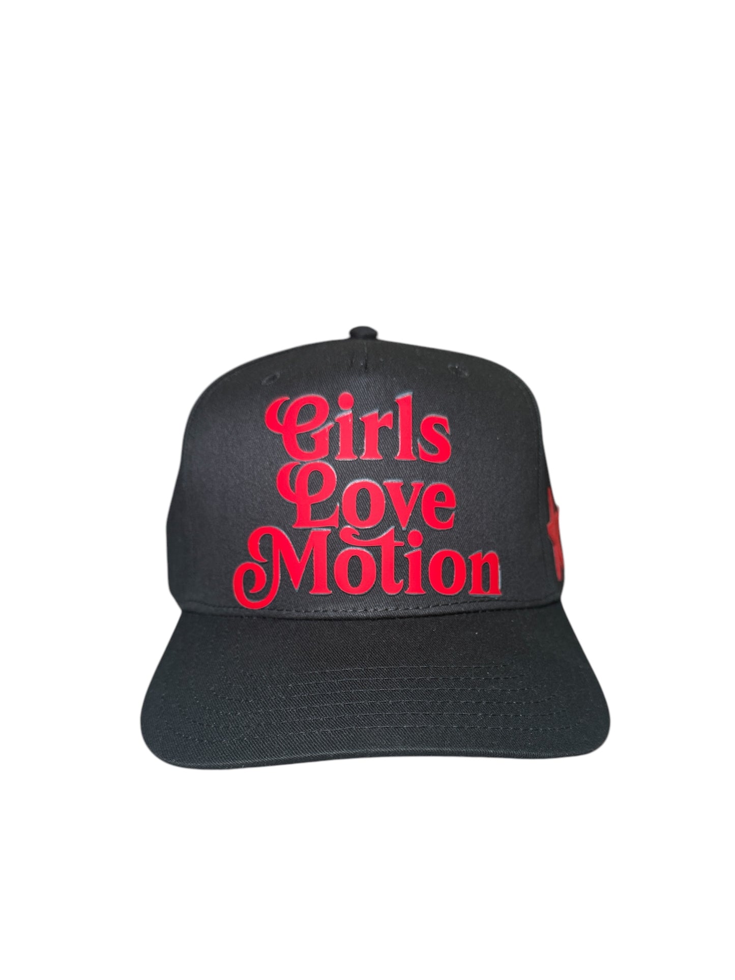 GIRLS LOVE MOTION SNAP BACK