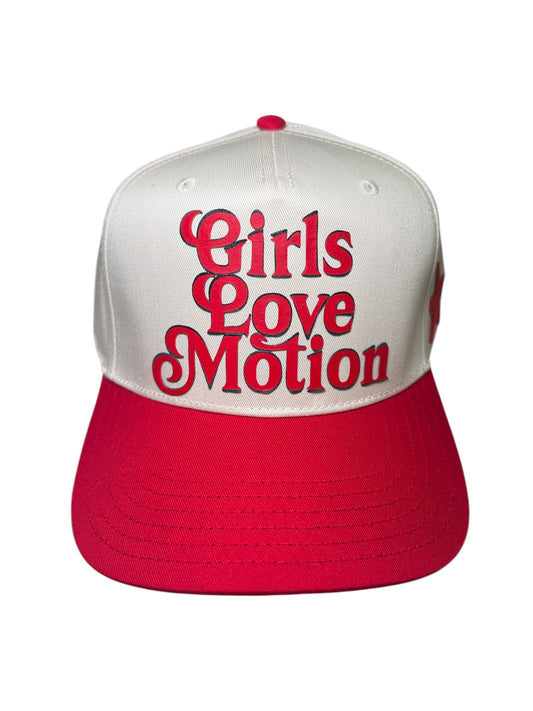 GIRLS LOVE MOTION SNAP BACK